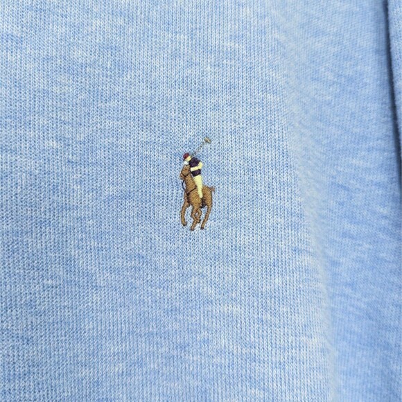 POLO RALPH LAUREN Men's Classic Estate-Rib Quarter-Zip Pullover Sweater | Large - Picture 2 of 6